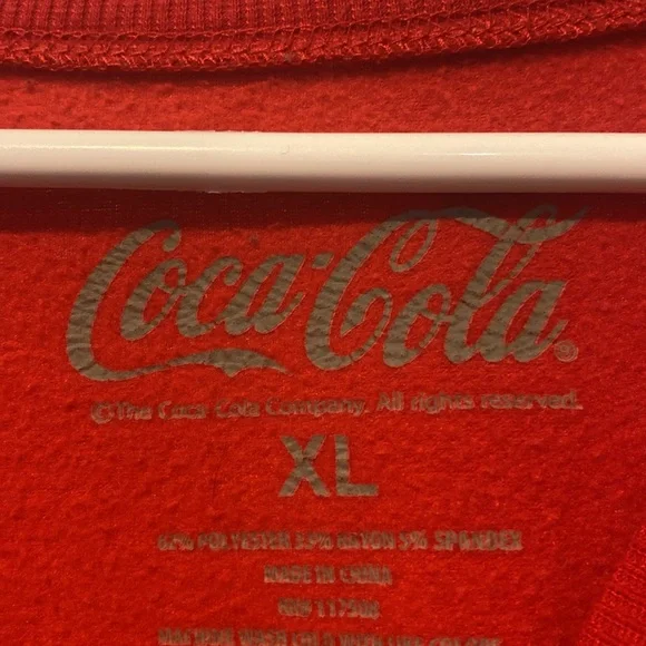 Coca Cola size XL Sweatshirt good condition unisex - Picture 2 of 2